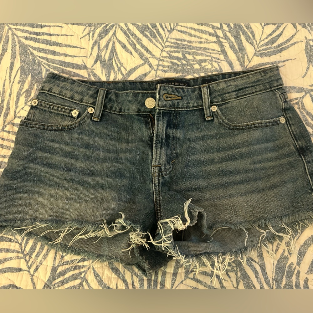 Lucky Brand cutoff denim shorts